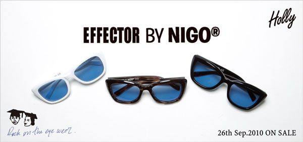 NIGO® x EFFECTOR（エフェクター）コラボメガネ発売