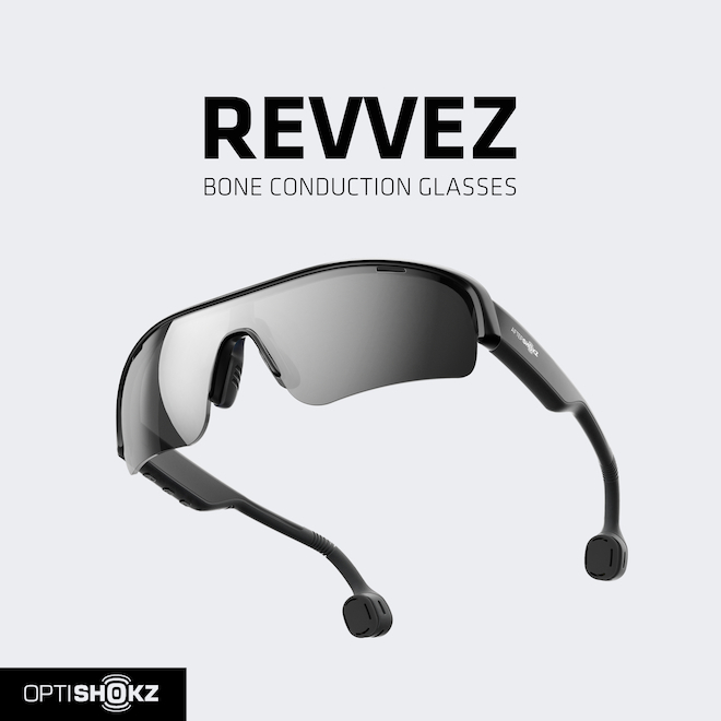 Sunglasses [OptiShokz Revvez Bone Conduction Glasses] © JDP GOOD DESIGN AWARD