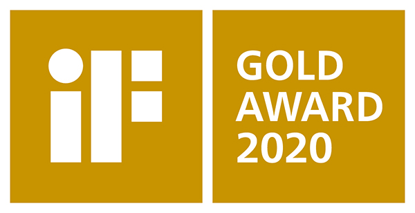 iF gold awards（iFゴールドアワード、金賞）ロゴ