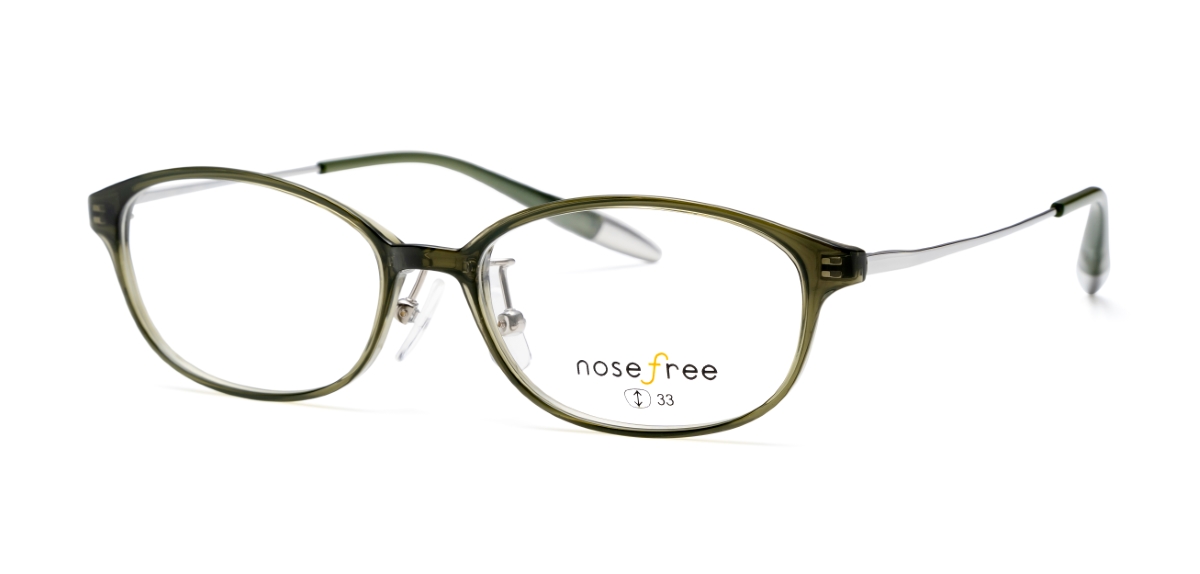眼鏡市場「nosefree（ノーズフリー）」新作発売 鼻への負担を耳に分散