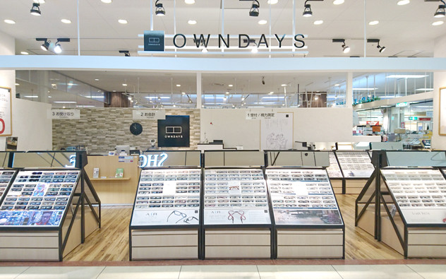 Owndays イオン仙台中山店 仙台のメガネ店情報 Glafas グラファス メガネ サングラス総合情報サイト